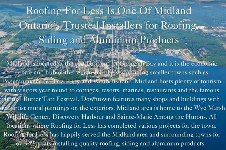 Roofing For Less project in Midland